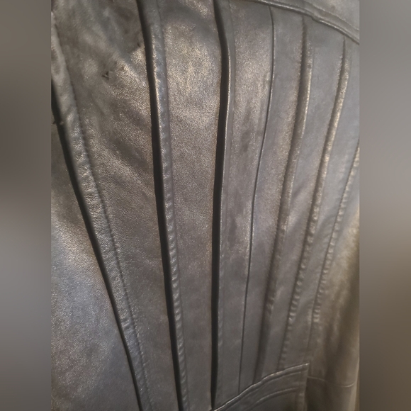 VINTAGE Gorgeous Tiboa Leathers jacket with removable liner size M - Picture 7 of 12